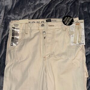 S.O.N.G crème carpenter pant
